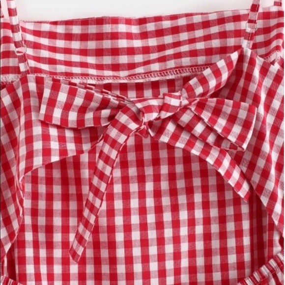 LAST ONE SALE!!Gingham Dress - Picture 2 of 5